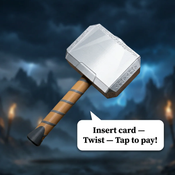 ThunderPay Hammer – One Tap Wonder