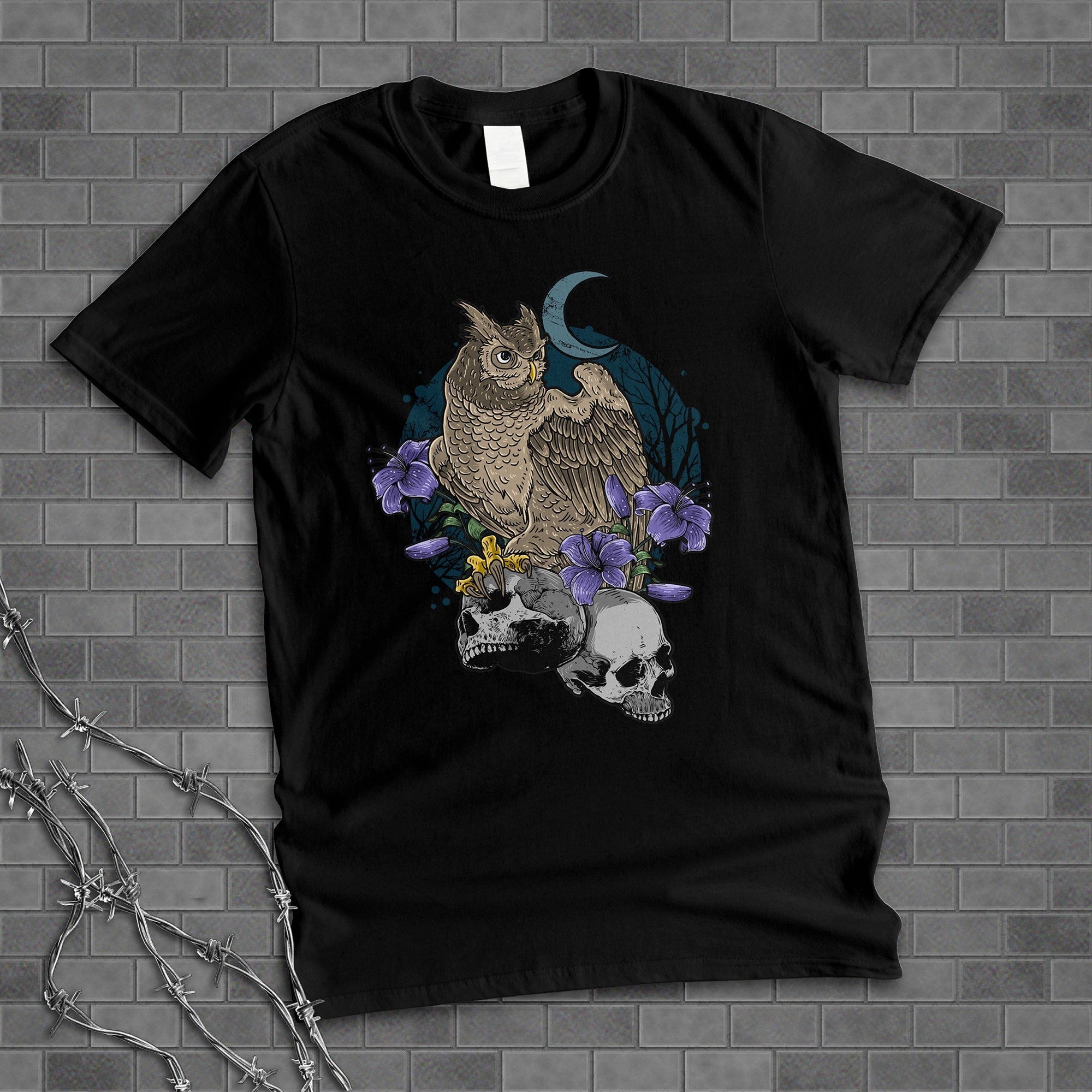 Skull Owl Shirt