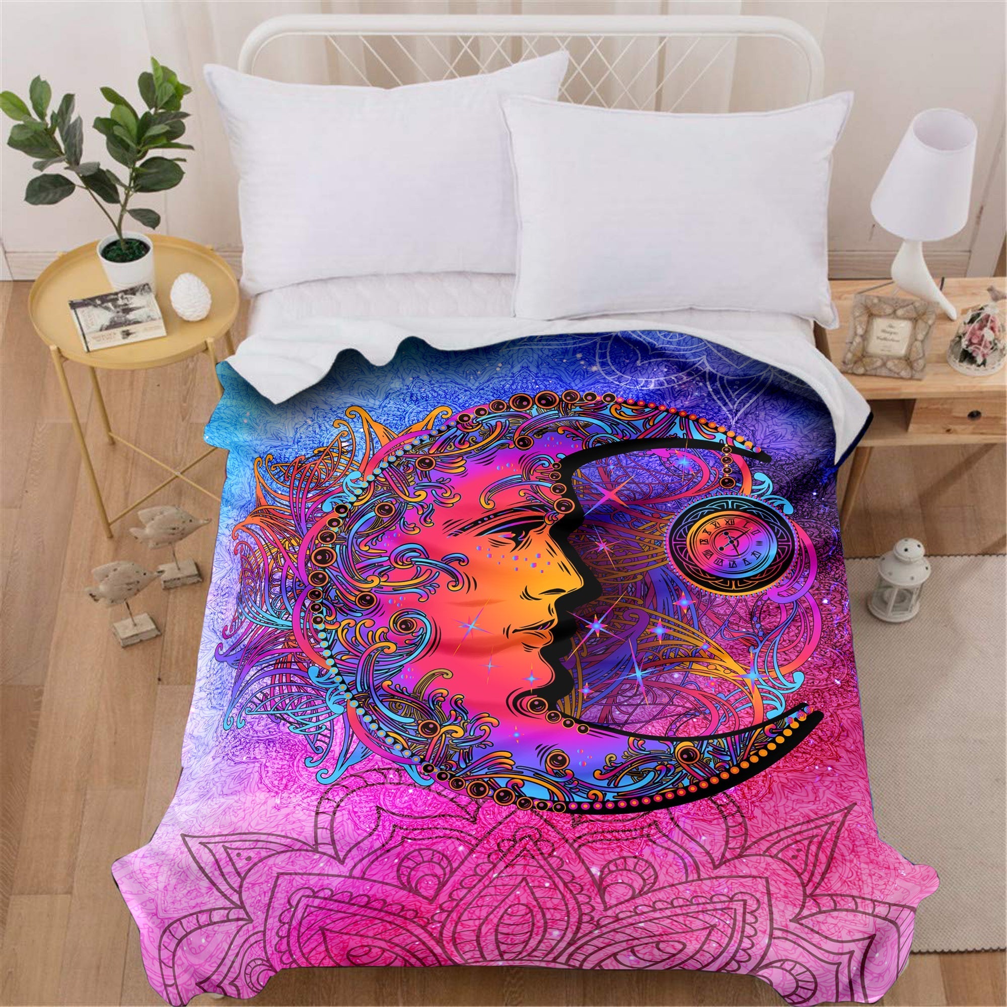 Peaceful Moon Blanket