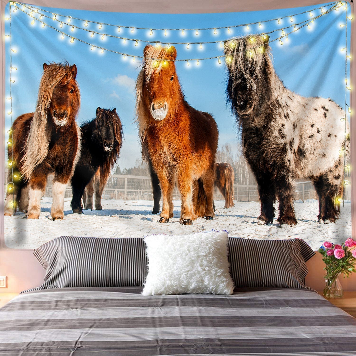 Midget Horsies Tapestry