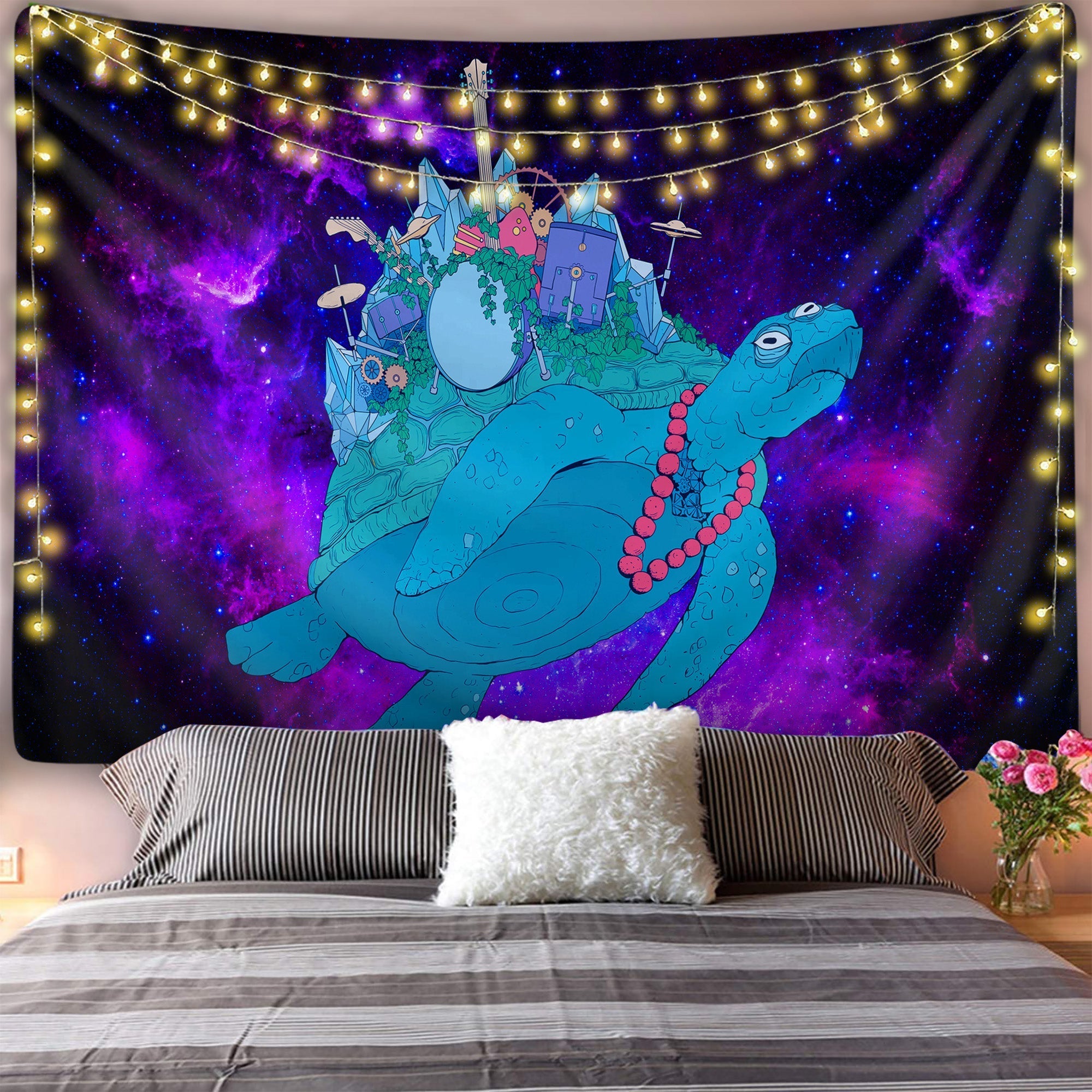 Wise Turtle Tapestry