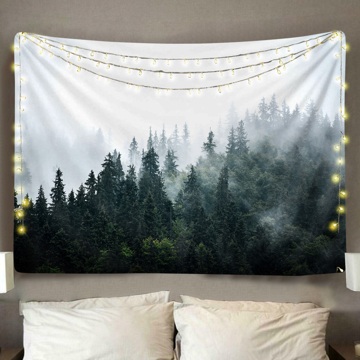 Misty Forest Tapestry