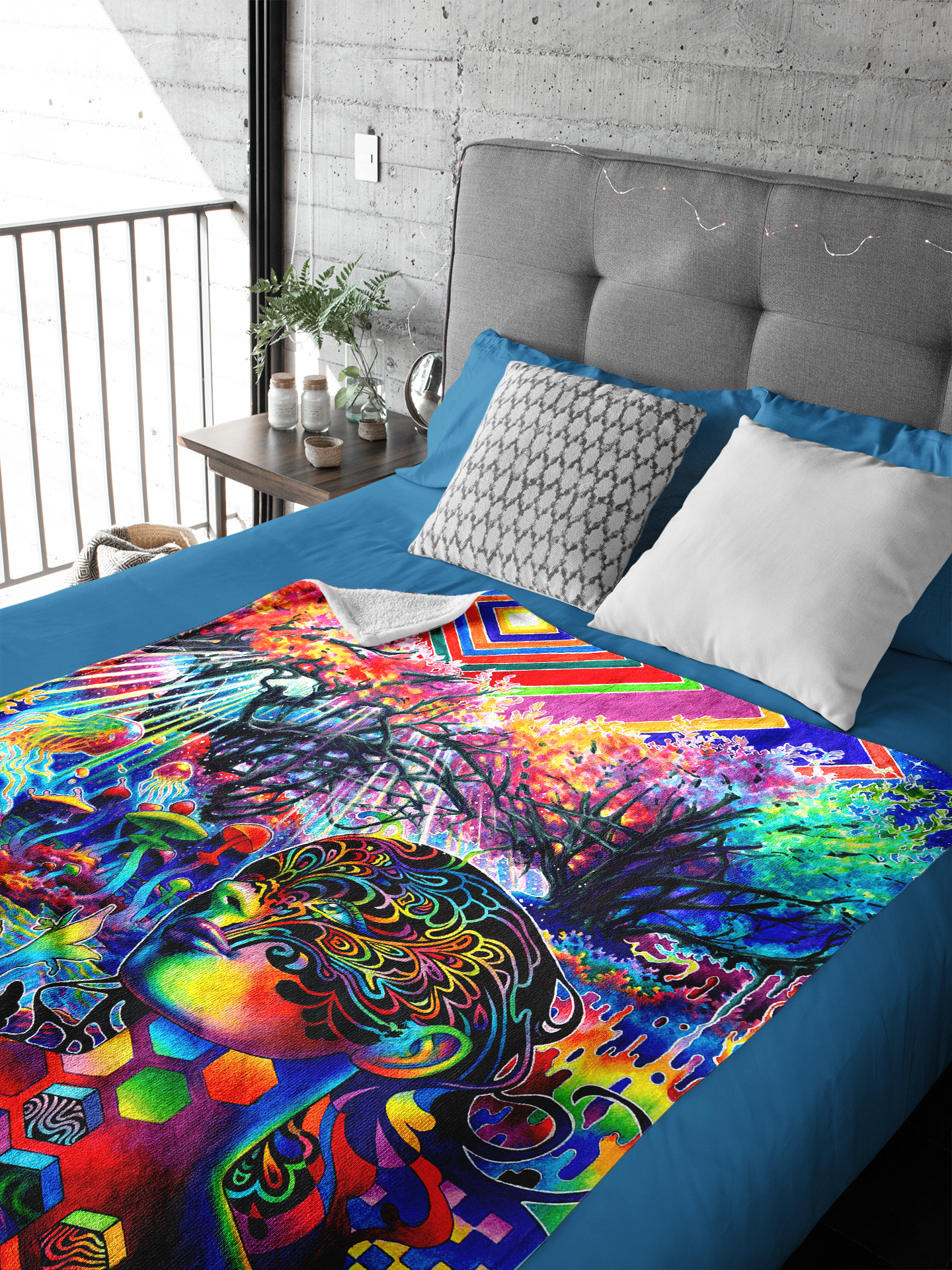 Tryptamine Dream Blanket
